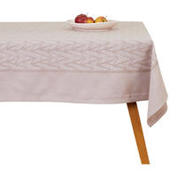 TISCHDECKE Bafe - Braun, Textil (220/145/1cm) - home&you