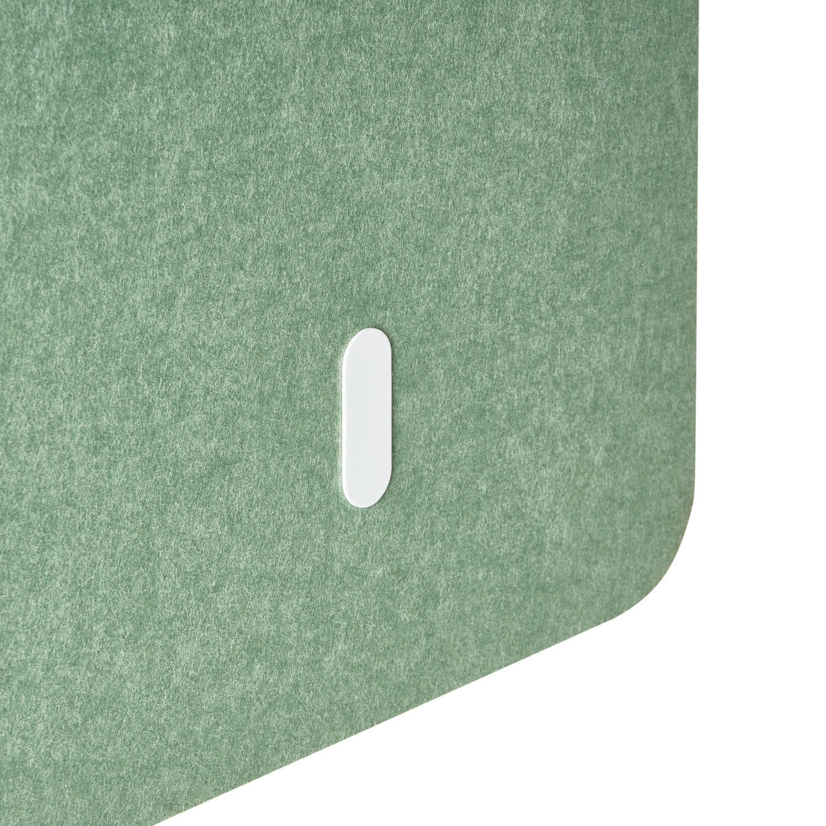 DĚLICÍ STĚNA NA STŮL 120/50 cm Světle zelená Foldy - světle zelená, plast (120/50/1cm) - Beliani