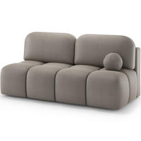 SCHLAFSOFA Nuwia mit Schlaffunktion und Bettkasten – Modernes Designsofa mit Schlafauszug und dekorativer Steppung - Beige, Kunststoff (200/102/100cm) - Wohnideebilder