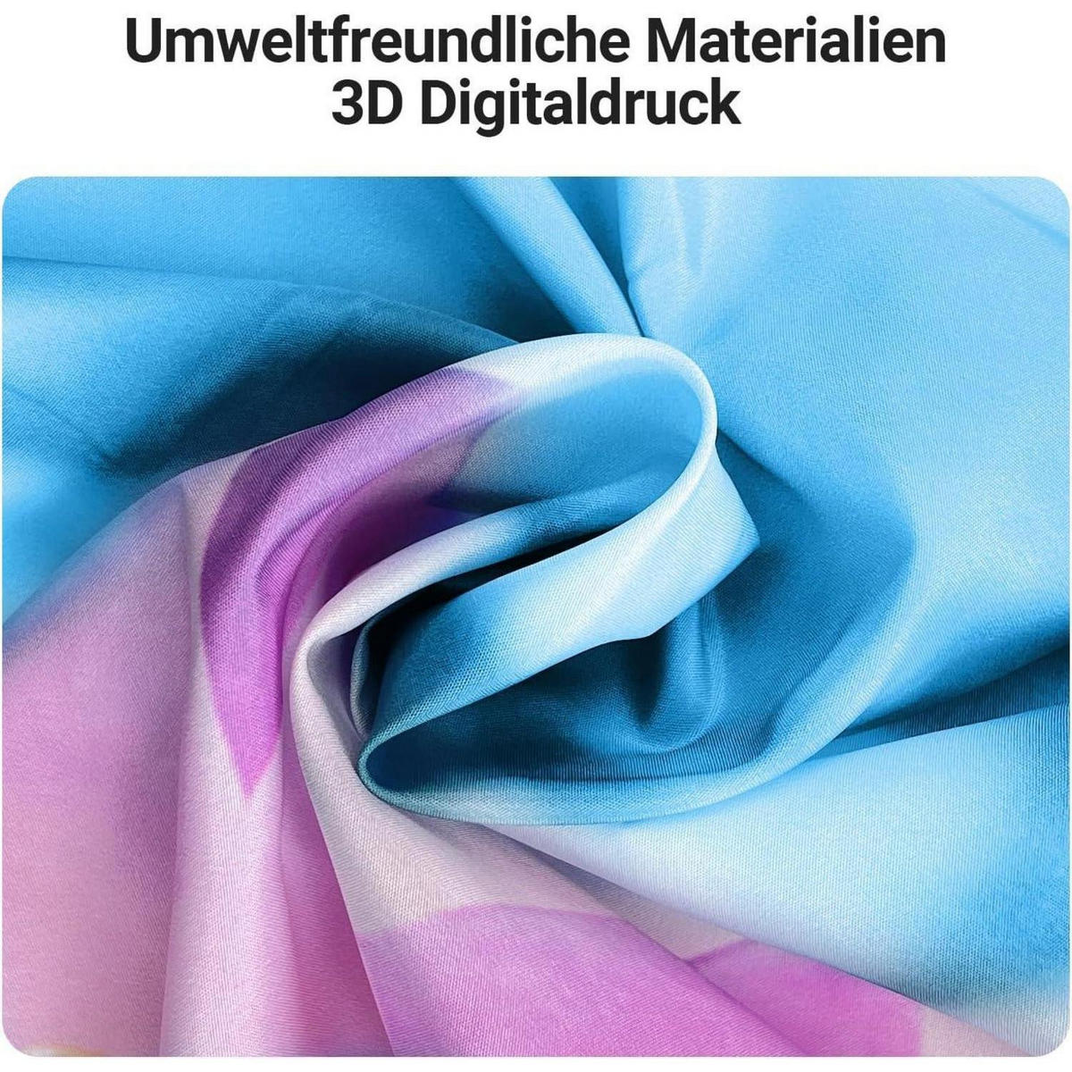 DUSCHVORHANG Kieswüste 240 x 200 cm - Multicolor, Textil (240/200cm)