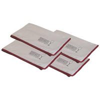 POLIERTÜCHER weiß 28,5 x 16,8 cm 4er Set - Weiß, Kunststoff (18.6/28.5cm) - Riedel