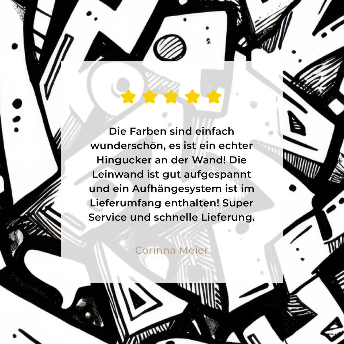 LEINWANDBILD Formen - Buchstaben - Graffiti - Schwarz Room Decor 30x40 cm - Schwarz, Textil (30/40cm) - MuchoWow