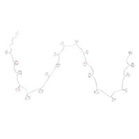 LED DEKOLEUCHTE Venuto Weiß - Weiß, Kunststoff (190/3.5/1.6cm)