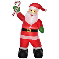 WEIHNACHTSMANN Weiß 140.0/85.0/250.0cm - Weiß, Textil (85/250/140cm)