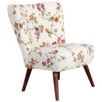 SESSEL Kassi Bezug Flachgewebe Buche nussbaum dunkel / weiß - Weiß, Kunststoff (69/80/68cm) - 58aufmkessel