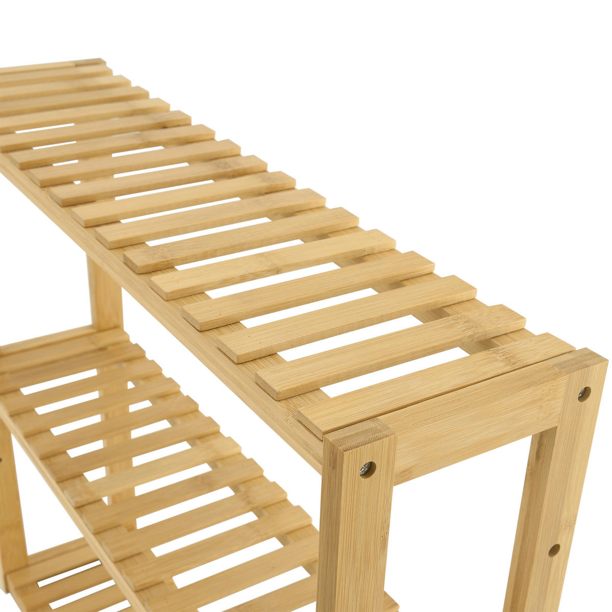 BADEZIMMERREGAL Örnsköldsvik - Naturfarben, Holz (60/54/15cm) - [en.casa]