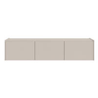 TV-LOWBOARD Magro 2-türig hängend oder stehend, Kaschmirgrau, 180 cm - Taupe, Holzwerkstoff (180/46.2/39cm) - Selsey