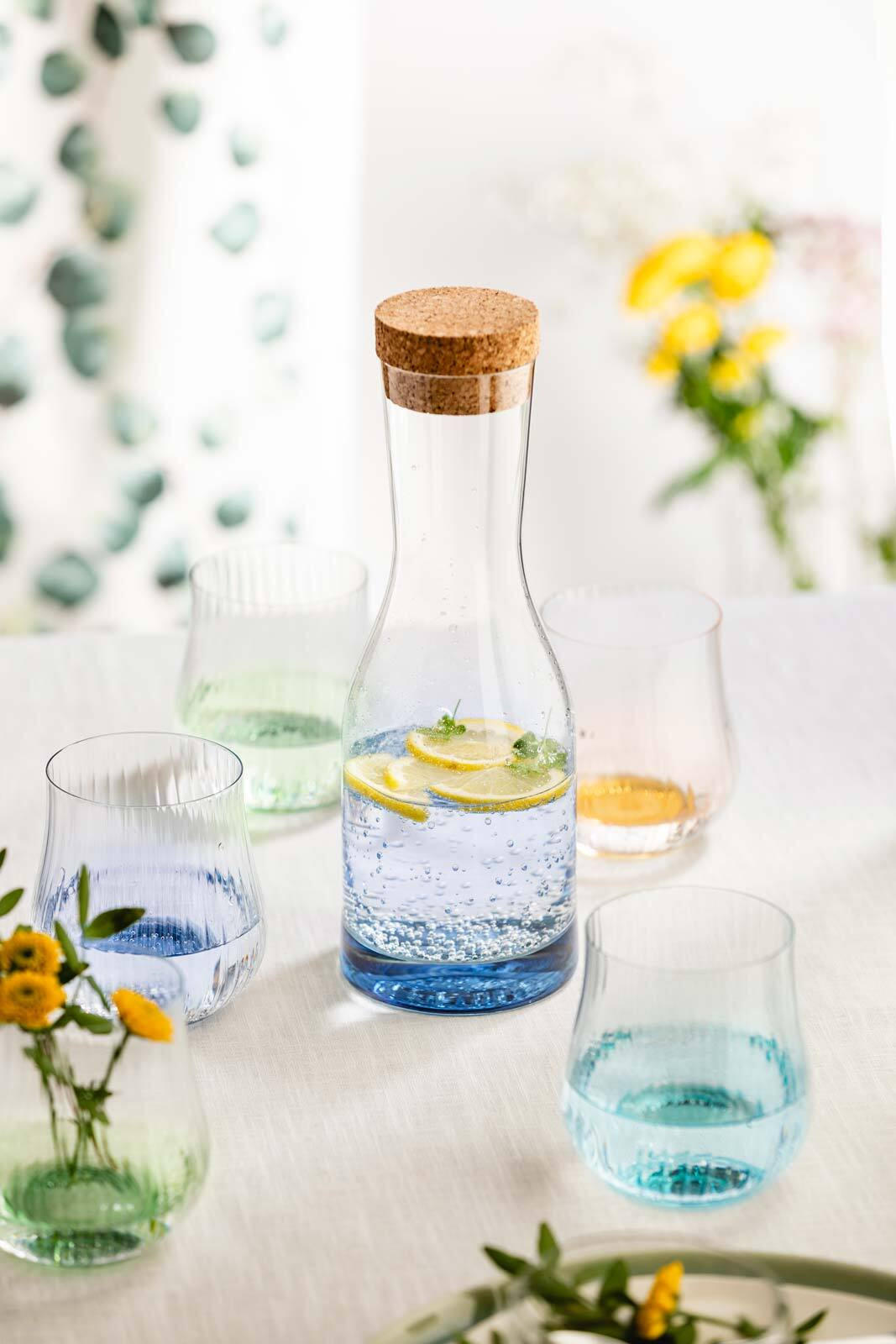 ALLROUNDBECHER Rising Grün 400 ml 2er Set - Grün, Glas (0.4L) - Eisch