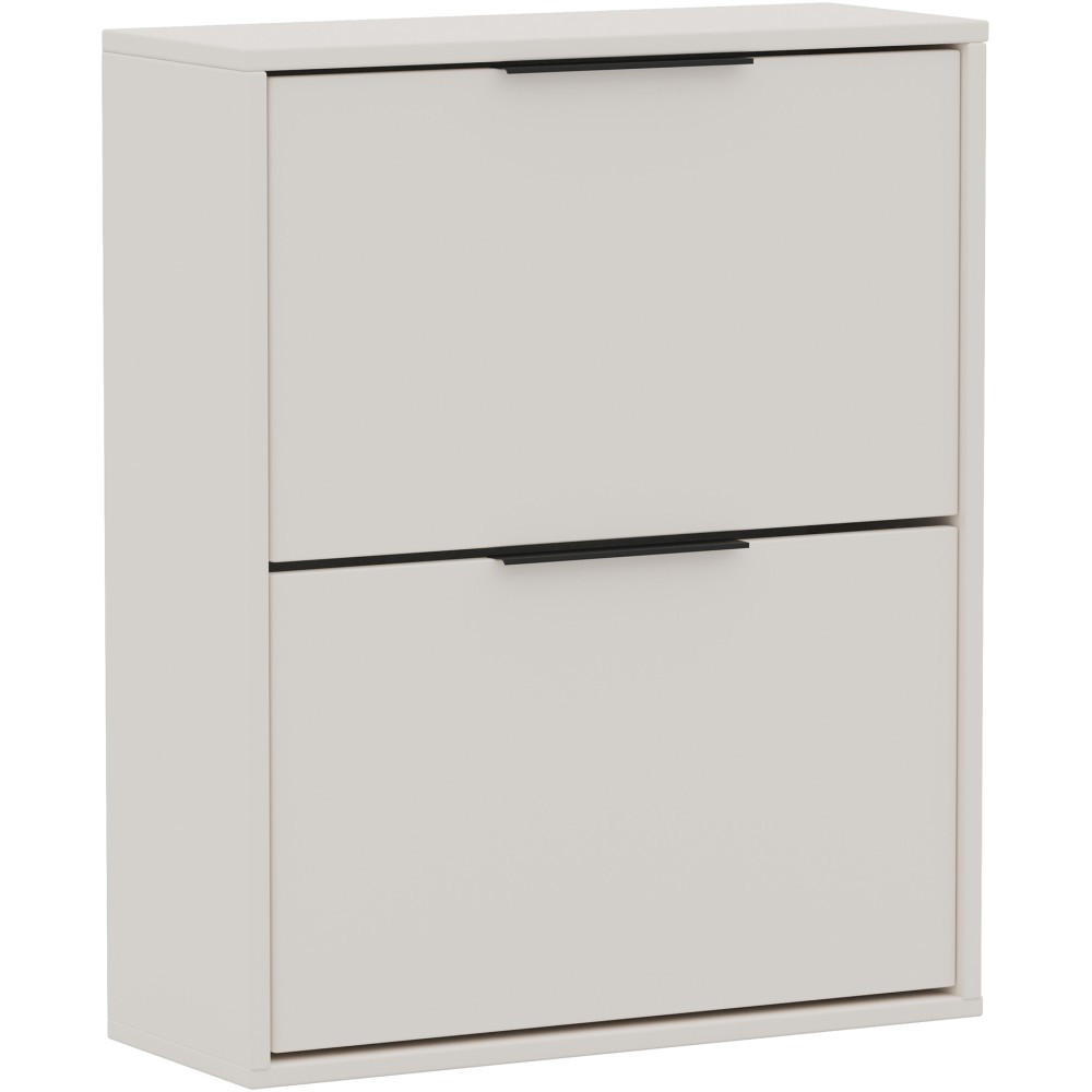 Beautysofa Schuhschrank Sand 60x87.5x30 cm