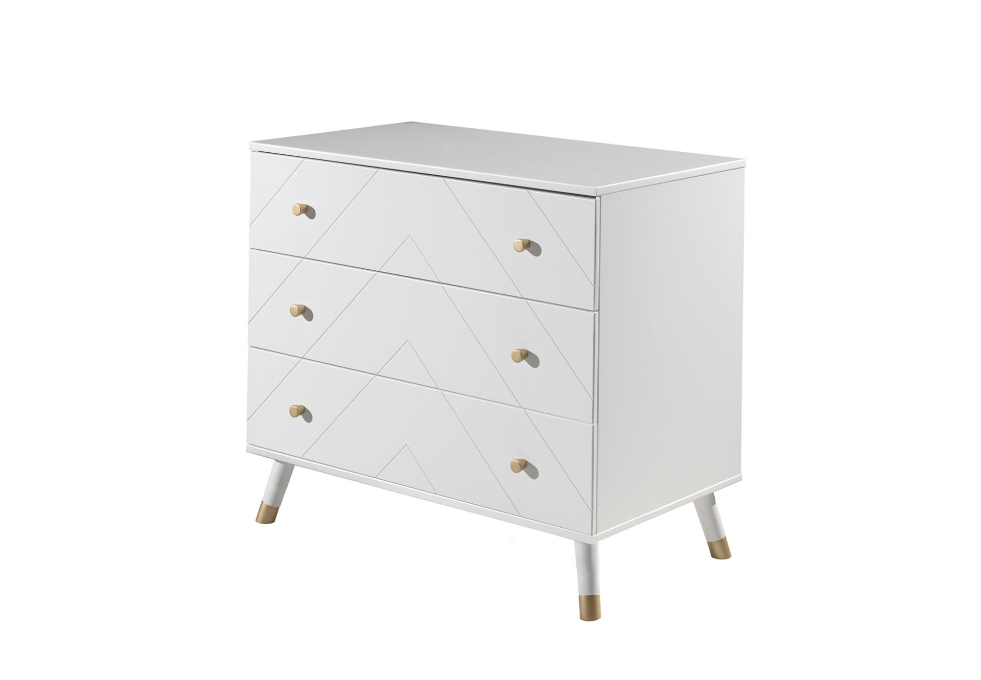 KOMMODE BILLY Weiß 100x57x89 cm - Weiß, Holz (100/89/57cm) - FURNLUX