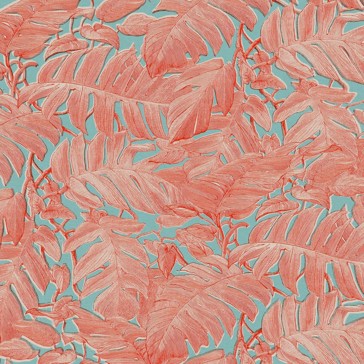 FOTOTAPETE Coralla 300 x 280 cm - Pink, Papier (300/280cm) - Sanders & Sanders