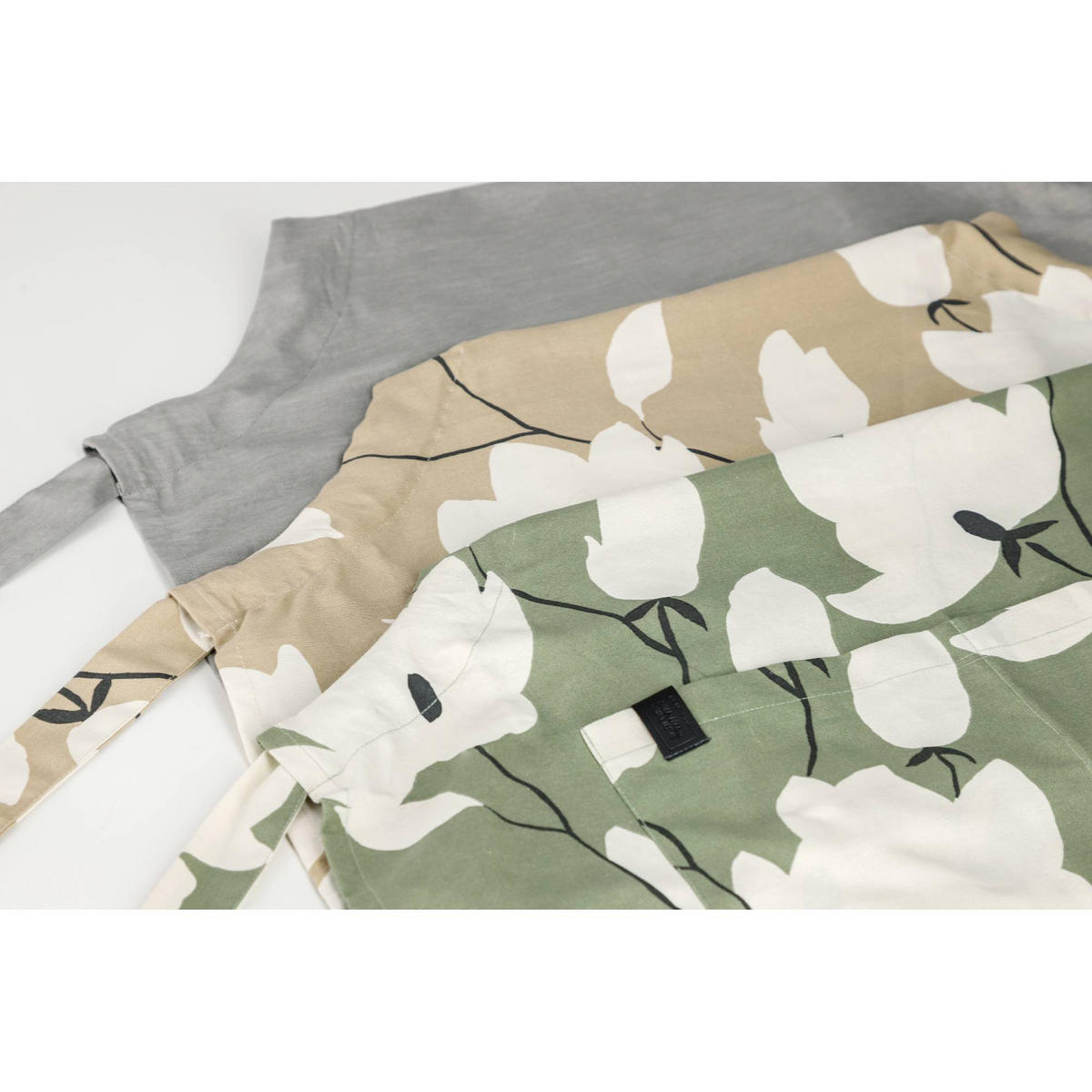 ZÁSTERA FLEUR - zelená, textil (85/85cm) - Schöner Wohnen