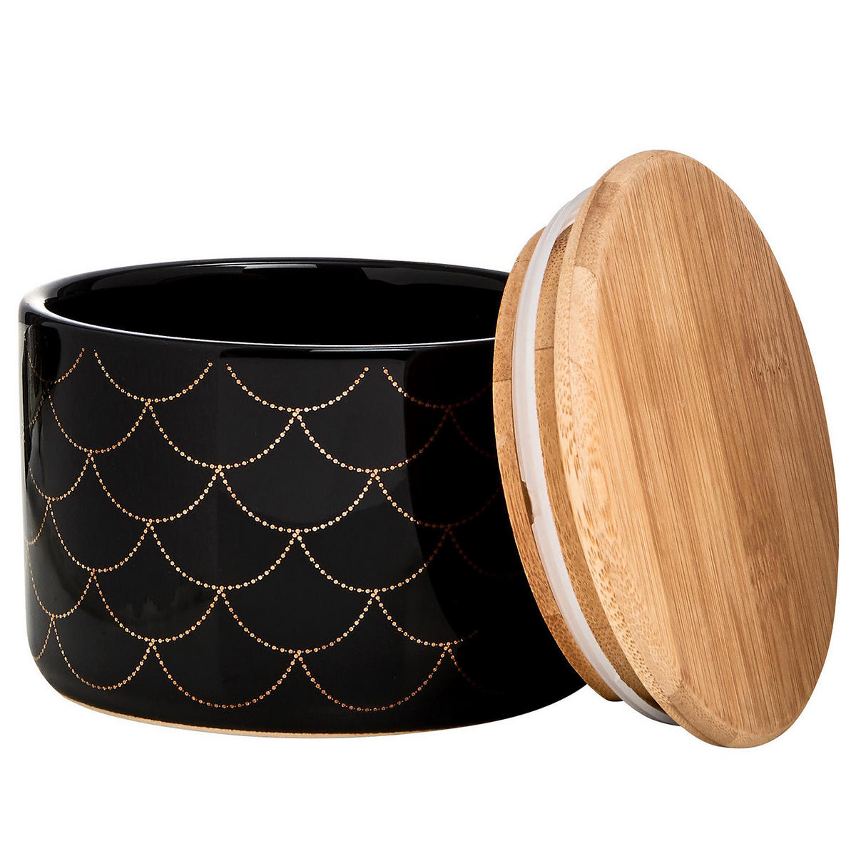 AUFBEWAHRUNGSDOSE Queen It - Schwarz, Stein (11/8/11cm) - Butlers