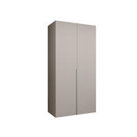 DREHTÜRENSCHRANK 202/100/52 2-türig - Kaschmir, Holz (100/202/52cm) - Abiks Möbel