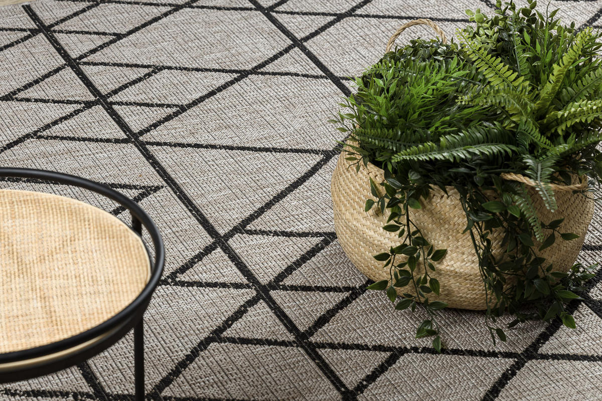 TEPPICH Floorlux 240/330 cm - Grau, Textil (240/330cm) - rugsX