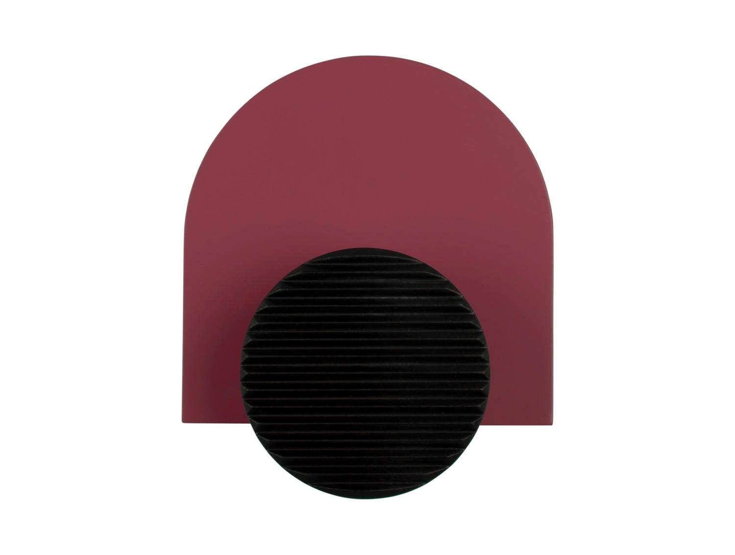 GARDEROBENHAKEN Single Knob 15/4/18 cm - Rot, Holz (4/18/15cm) - Present Time