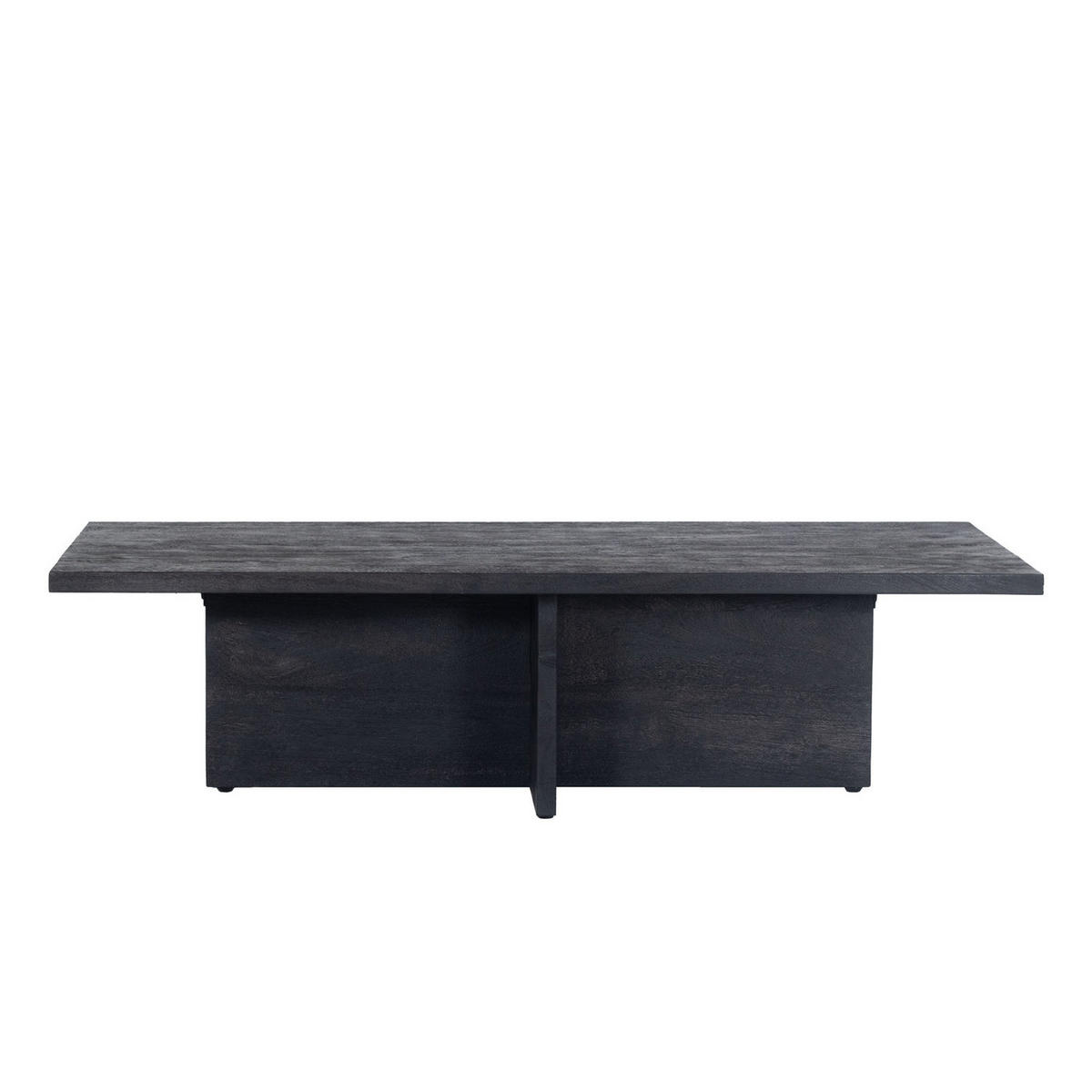 COUCHTISCH aus Mangoholz 140cm, schwarz - Schwarz, Holz (140/70/38cm) - Giga Meubel