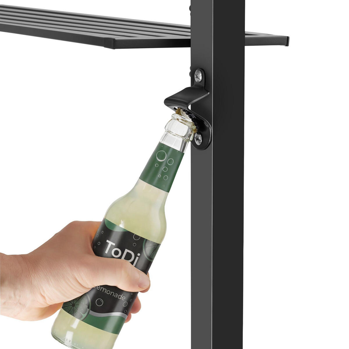 GRILLPAVILLON Maracaibo, 316 x 150 x 250 cm, anthrazit - Anthrazit, Kunststoff (150/250/316cm) - tectake