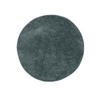 HOCHFLORTEPPICH Soho Blau ø 160 cm rund - Blau, Kunststoff (160/160cm) - benuta
