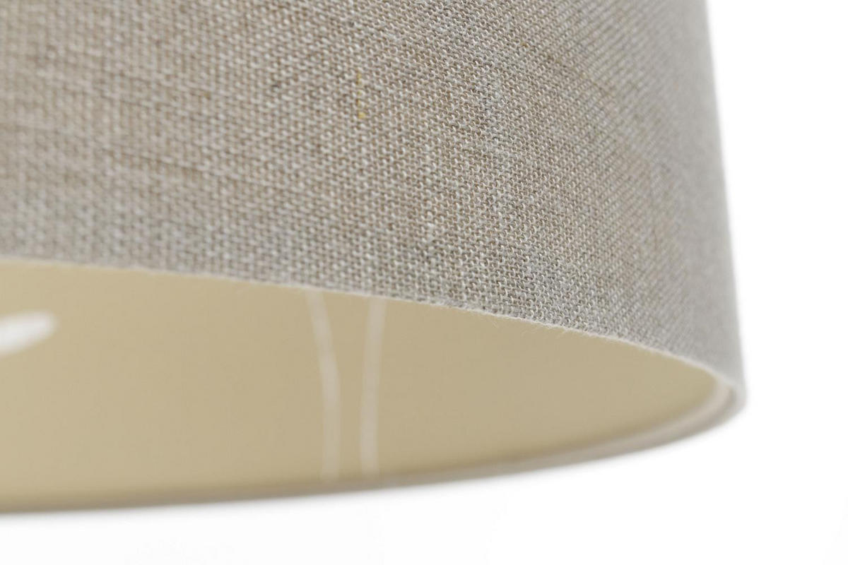 HÄNGELEUCHTE Taupe 40/90 cm - Taupe/Beige, Kunststoff (20/0.4/90cm) - ONZENO