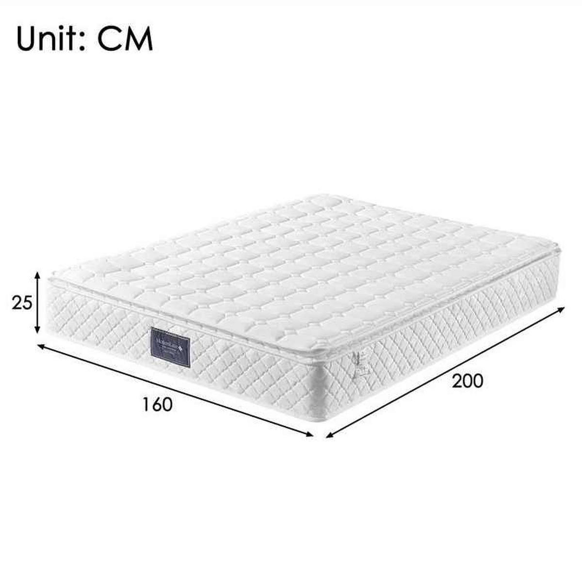 POLSTERBETT aus Leinen 160x200 cm Beige mit Matratze, Bettkasten, USB-Ladestation und Becherhaltern - Beige, Textil (160/200cm) - IVMEU