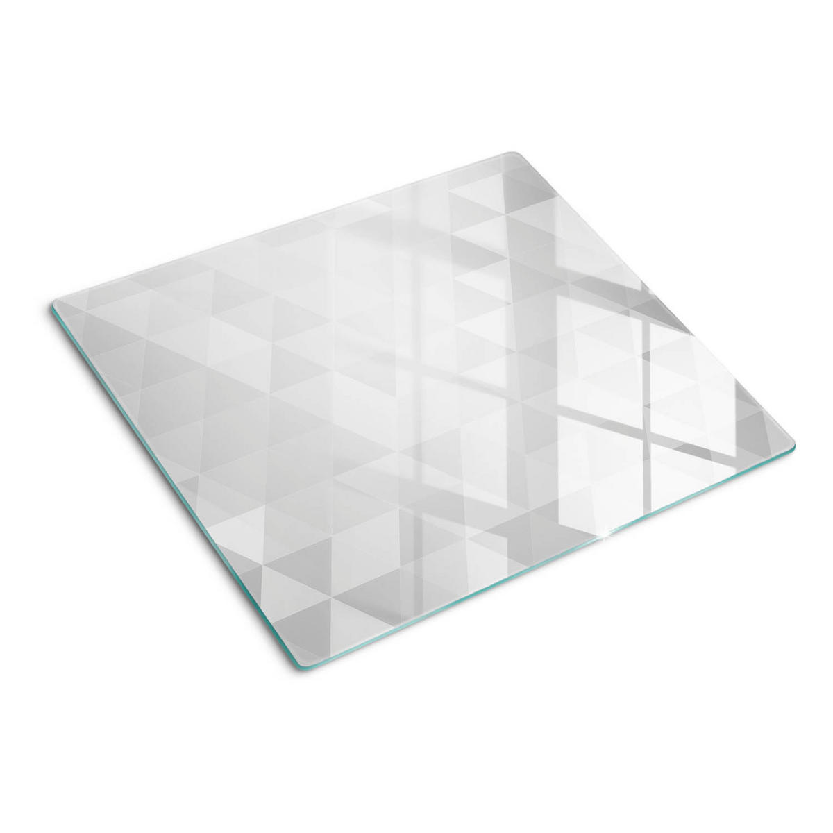 GLASPLATTE 60x52 cm Abstraktion - Grau, Glas (60/0.4/52cm) - TULUP