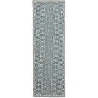 VNITŘNÍ a venkovní běhoun Cleo Modrá 80x240 cm - modrá, plast/umělá hmota (80/1cm) - KUNSTLOFT