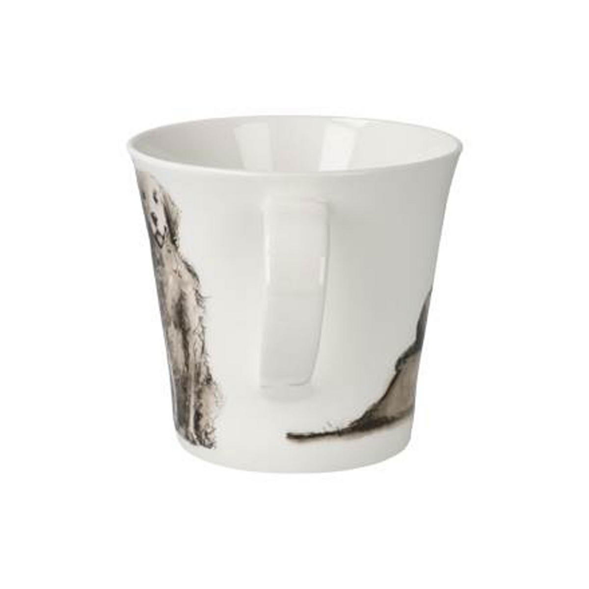 TEETASSE Peter Schnellhardt - Wir gehören zusammen, Fine Bone China - Multicolor, Keramik (0.35L) - Goebel