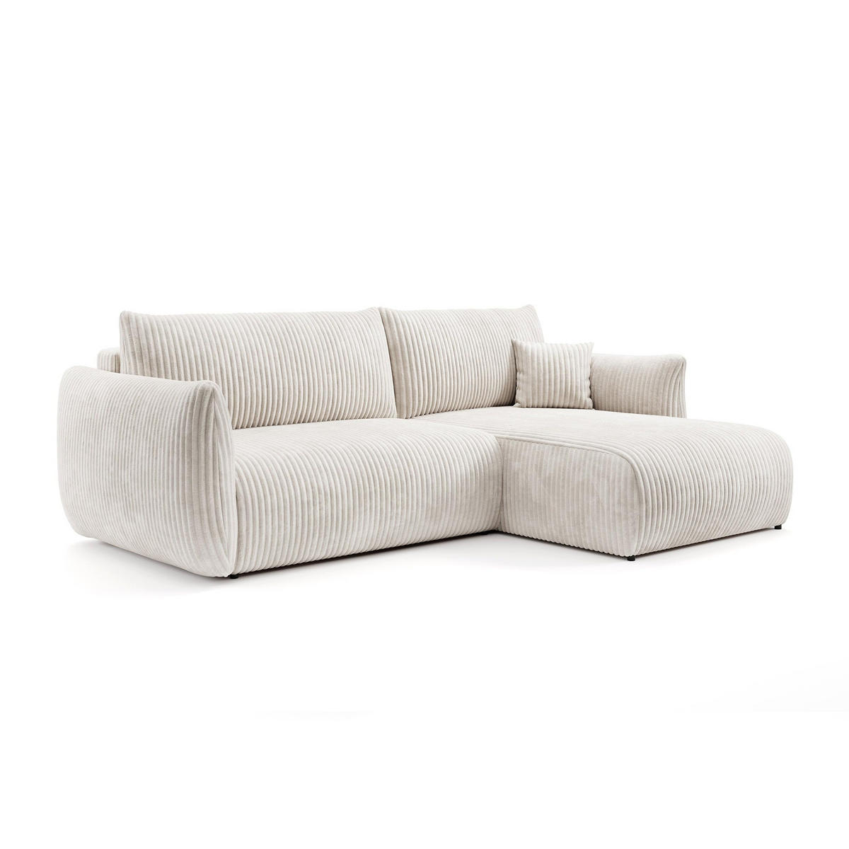 ECKSOFA ALLORO Multicolor - Multicolor, Textil (257/88/177cm) - Pillovely
