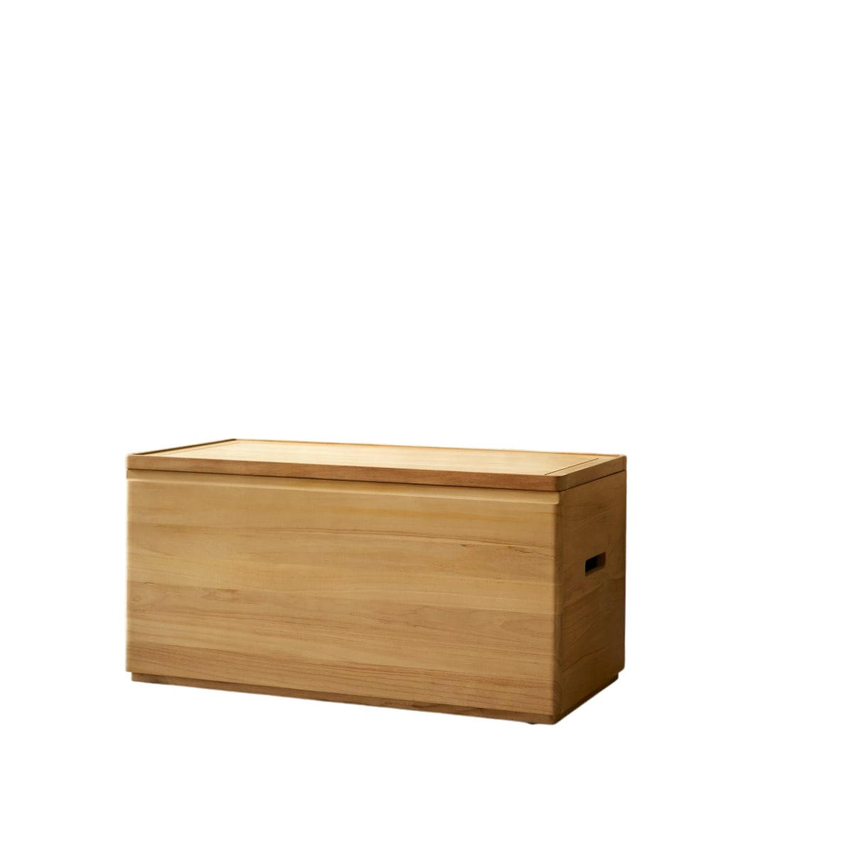 TRUHE Nino Natur aus Teak - Naturfarben, Holz (80/40/40cm) - Tikamoon