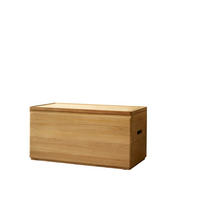 TRUHE Nino Natur aus Teak - Naturfarben, Holz (80/40/40cm) - Tikamoon