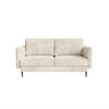 SOFA Koge Ohne Schlaffunktion, Beige - Beige, Textil (196/95/86cm) - Fedve