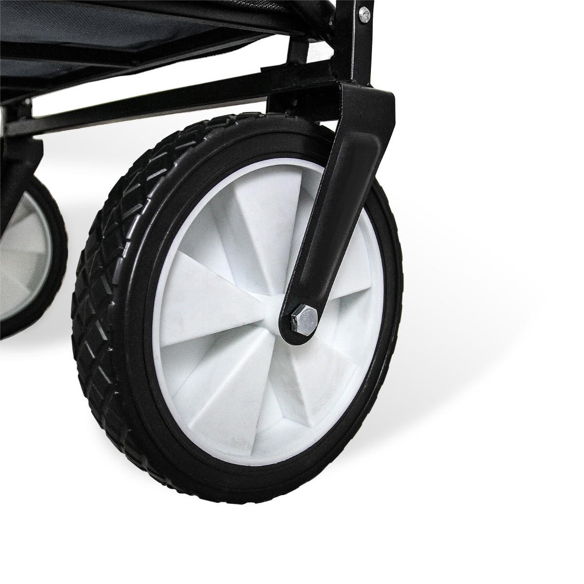 GARTENWAGEN Faltbar Grau - Grau, Metall (53/113/98cm) - Monstershop