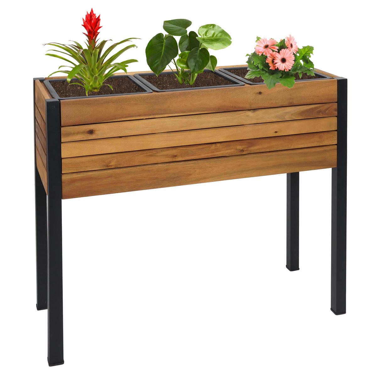 PFLANZKASTEN Braun - Braun, Holz (81/75/30cm) - MCW