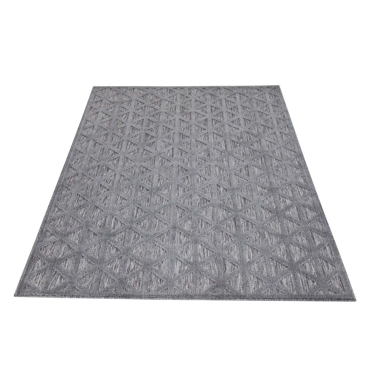 OUTDOOR-TEPPICH Santorini 446 Anthrazit 200x290 cm - Anthrazit, Textil (200/290cm) - carpet city