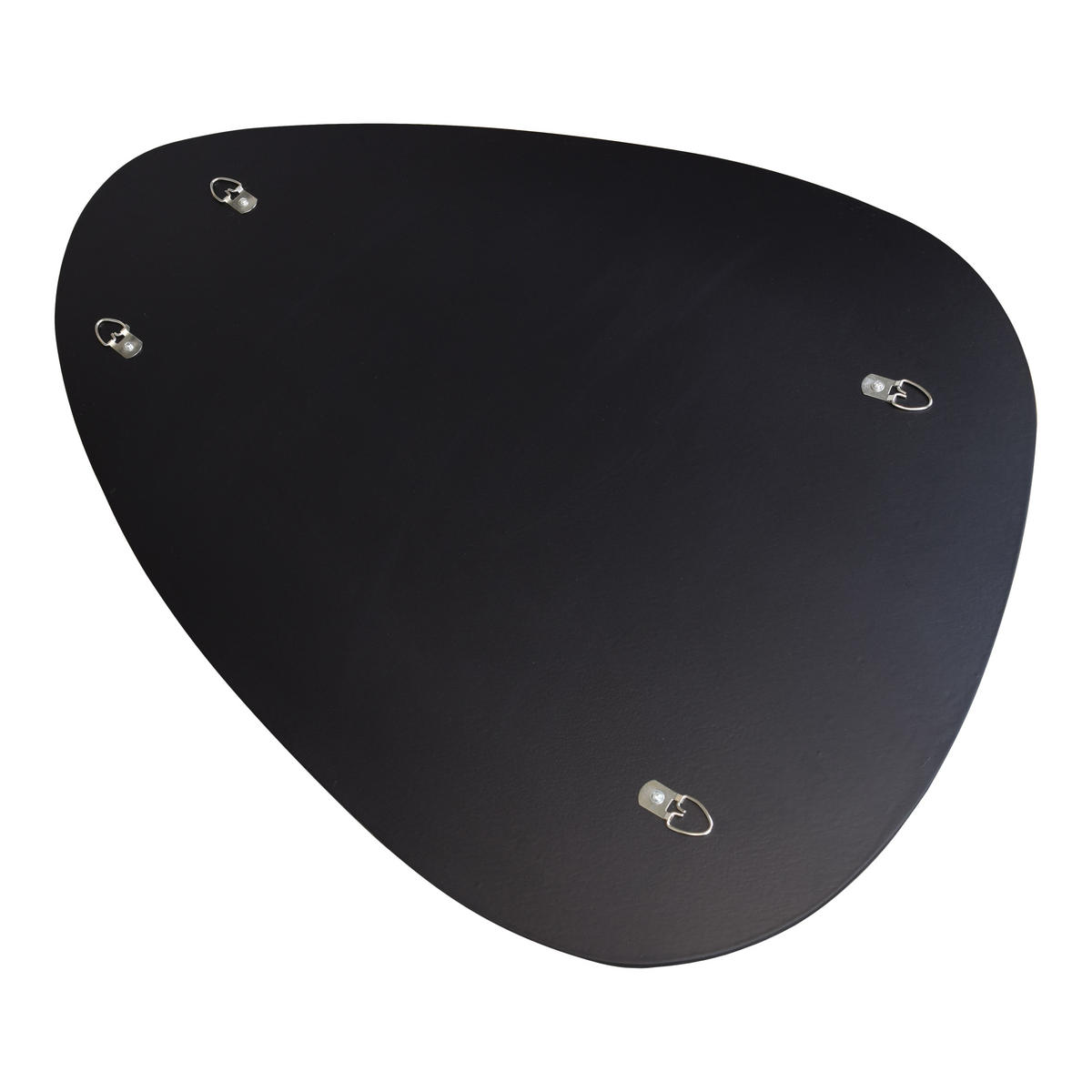 WANDSPIEGEL Sera Schwarz - Schwarz, Metall (70/50/3cm) - Fragix