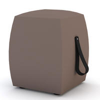 HOCKER Syneo Line / Braun - Braun, Textil (39.5/50.5/39.5cm) - ASSMANN