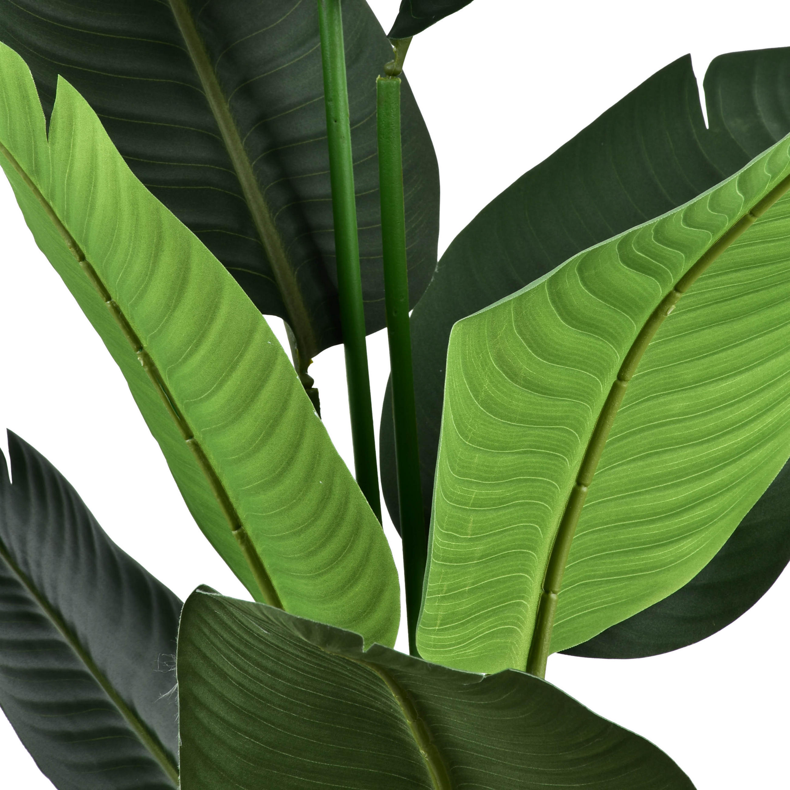 KUNSTBLUME Jungle Grün 160/160/160 cm Kunstoff - Grün, Kunststoff (160cm) - Mondex
