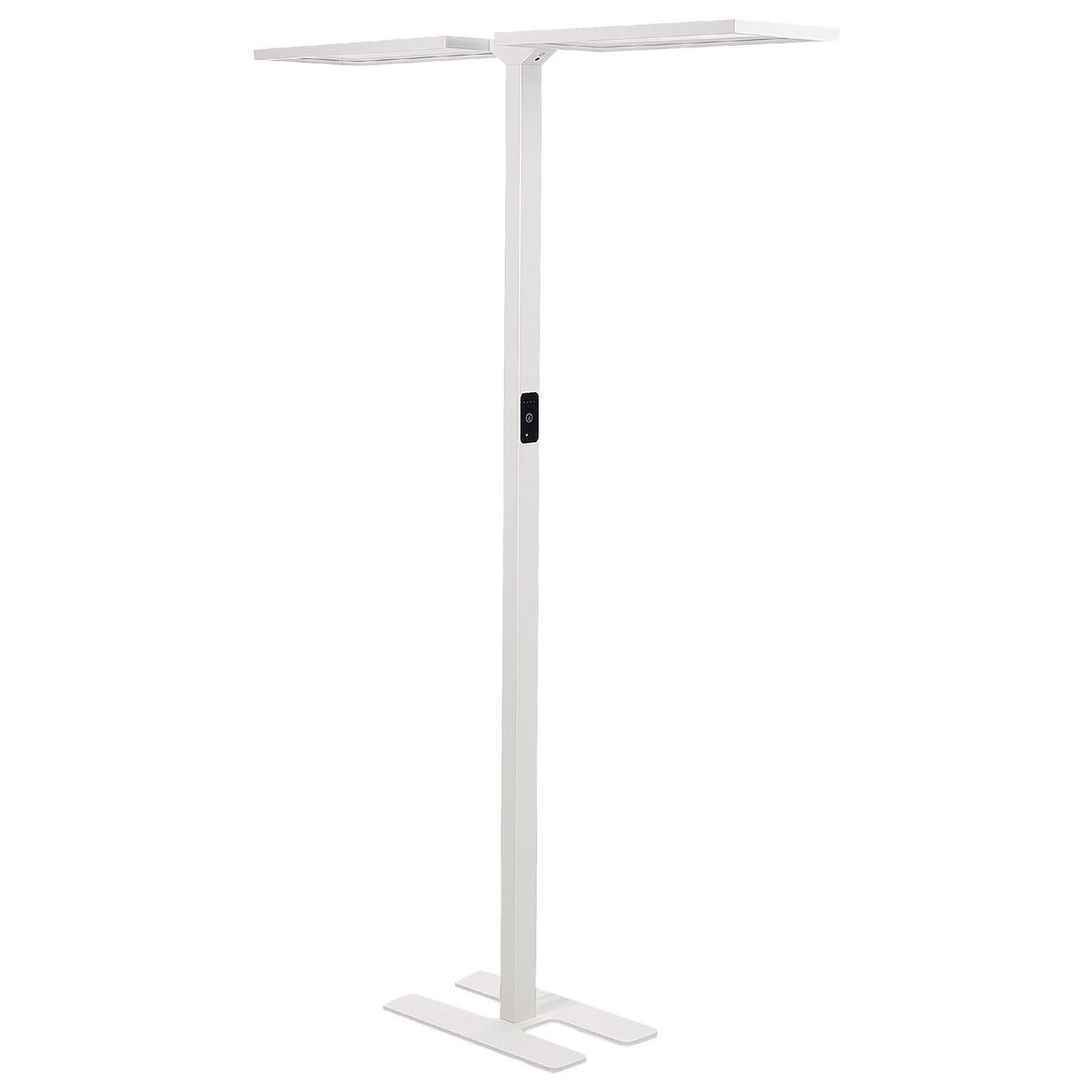 STEHLAMPE Sculptor 30/135/197 cm - Weiß, Metall (30/135/197cm) - Beliani