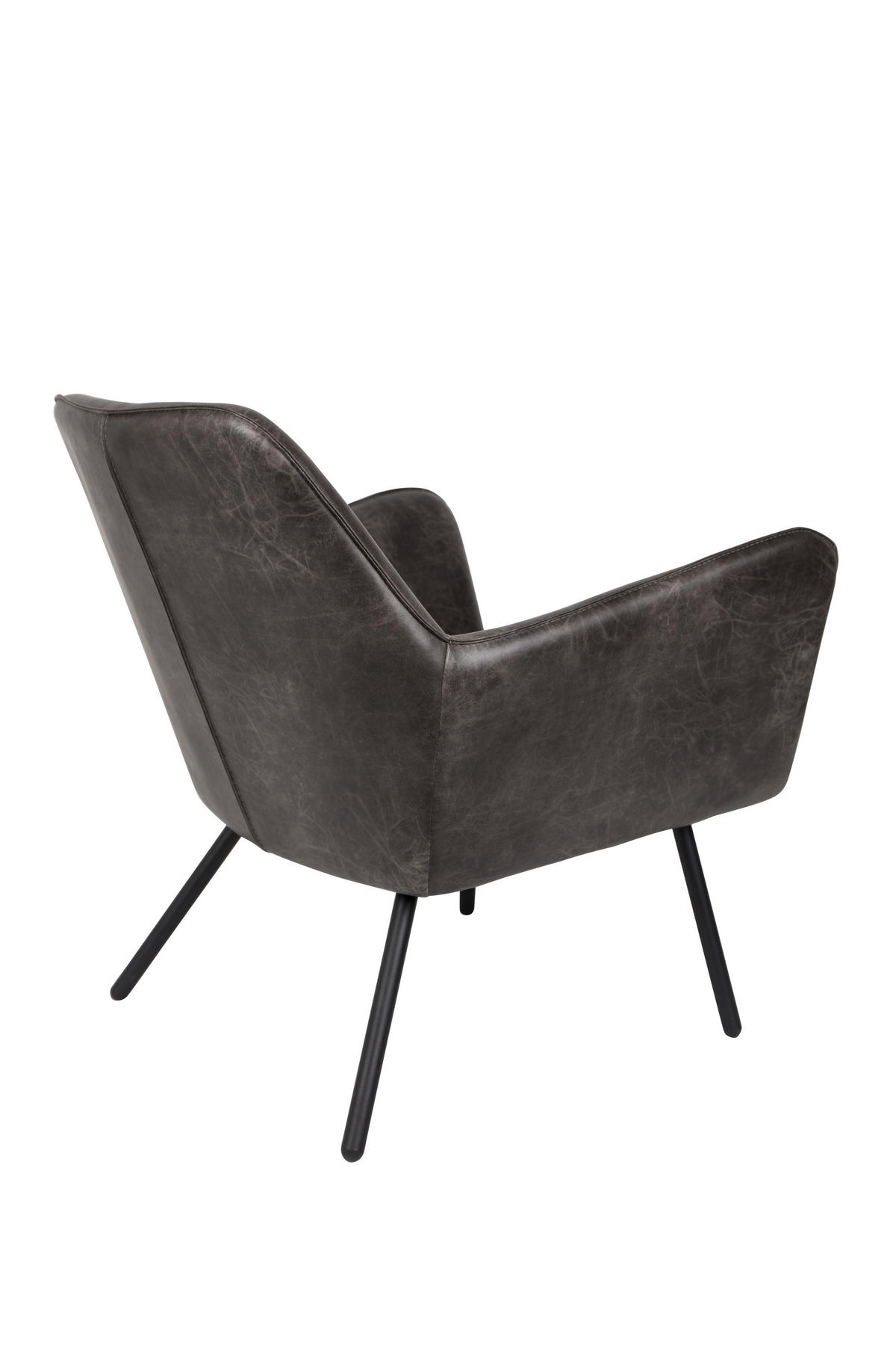 SESSEL Bon - Grau - 76/80/78 cm - Grau, Textil (80/78/76cm)