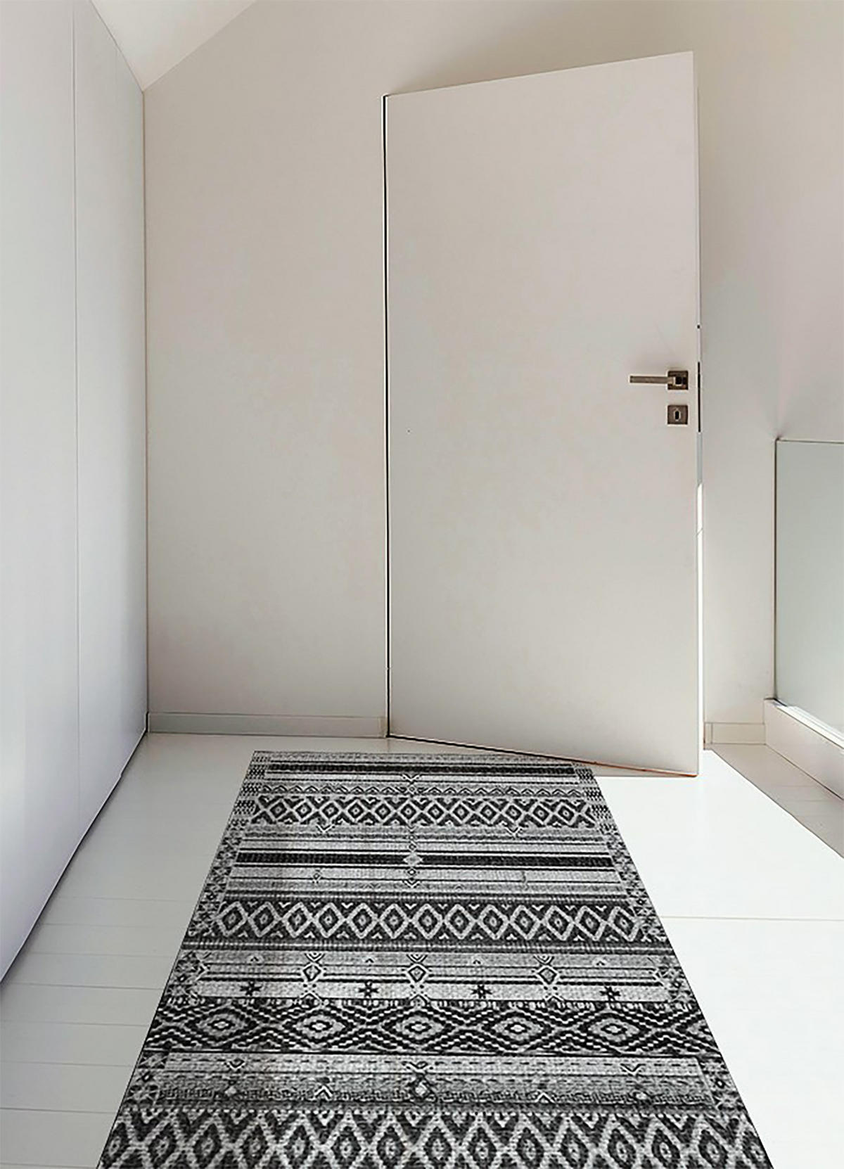 VINYL-TEPPICH 210x140 cm Grau - Grau, Kunststoff (140/1.6cm) - ArtPrintCave