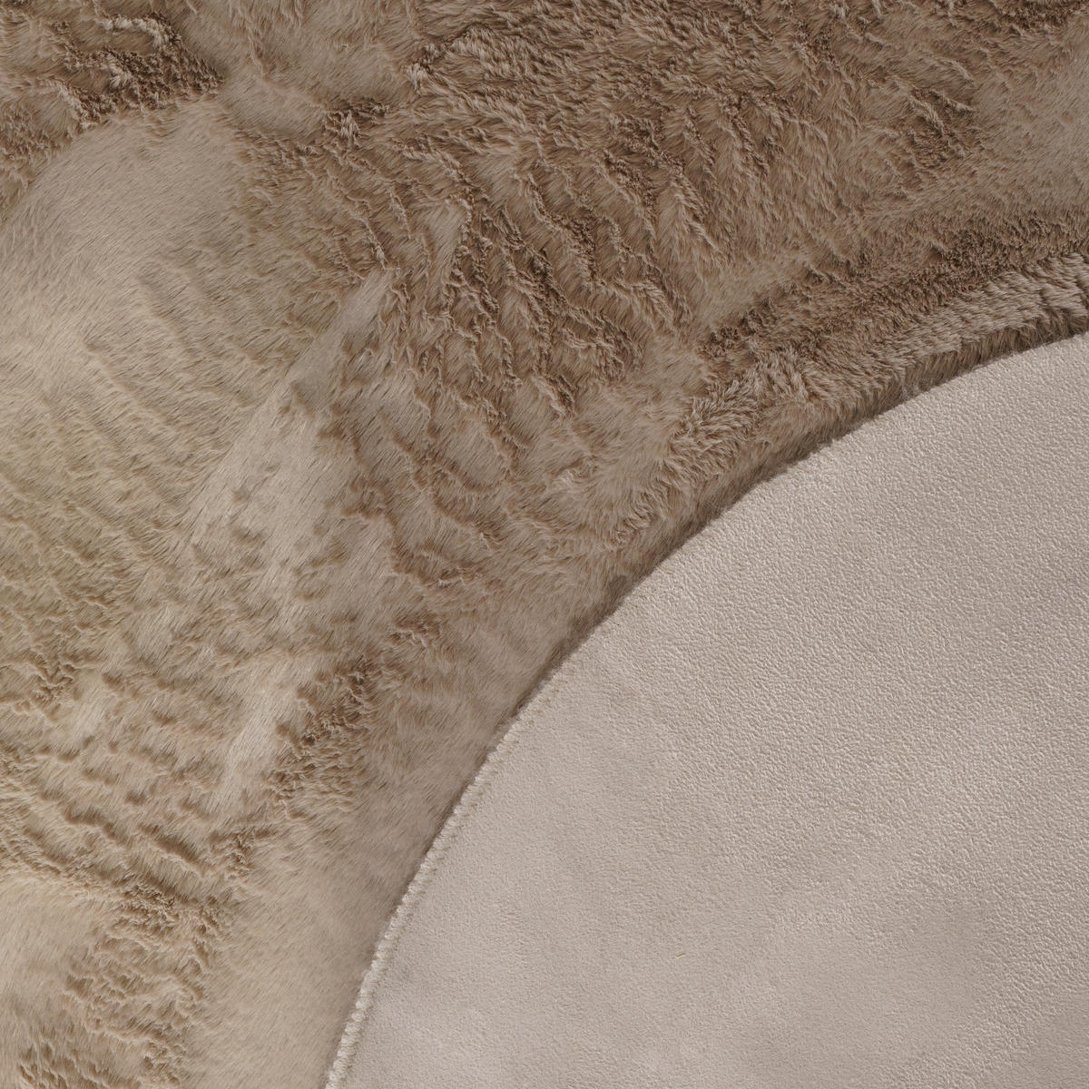 KURZFLORTEPPICH 60/90 cm Pelt 640 - Beige, Textil (60/90cm) - Paco Home