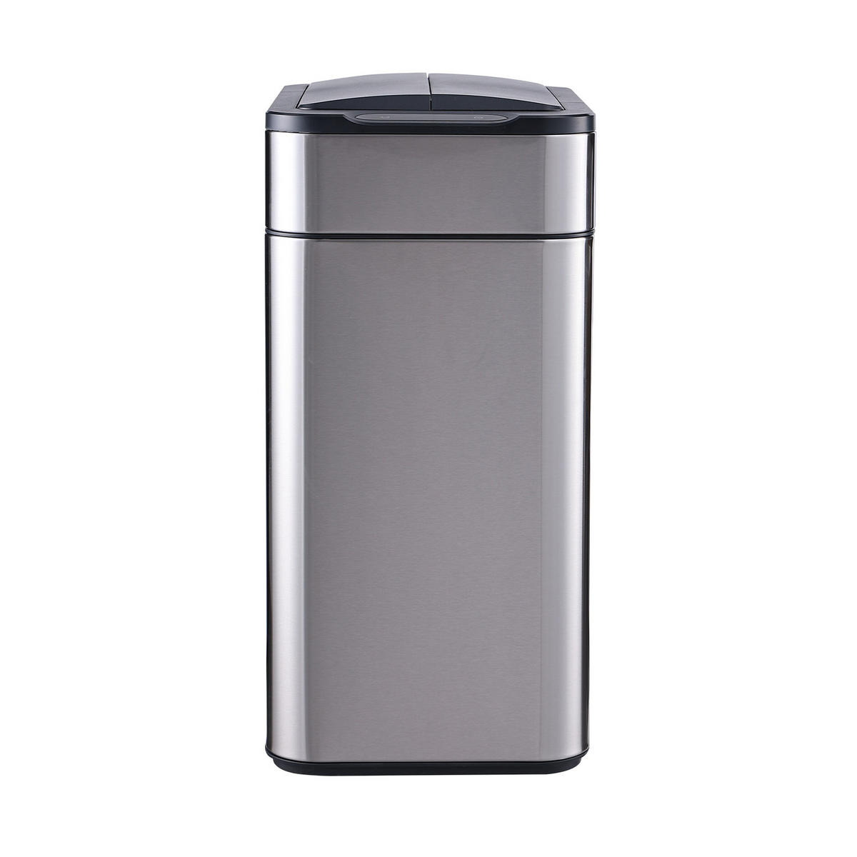 SENSORMÜLLEIMER SE50L Silber - Silberfarben, Metall (27/54.5/40cm) - SVITA