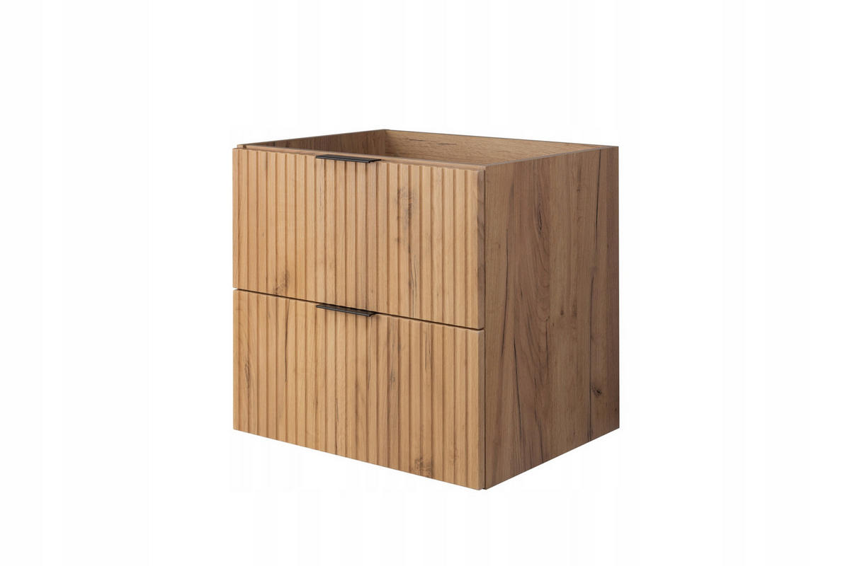 WASCHBECKUNTERSCHRANK Craft Eiche 60/57/46 cm - Eichefarben, Holzwerkstoff (60/57/46cm) - Rodan