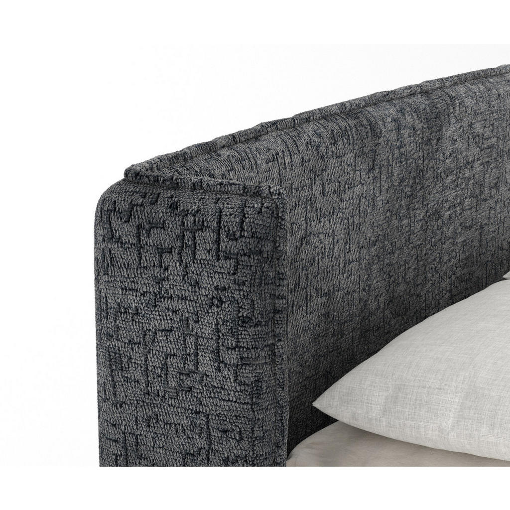 Thumbnail - Maison de Reve Boxspringbett, Anthrazit, Textil, Buche, Kiefer, H2 + H3, Höhe ca. 36 cm, 160x200 cm, Oeko-Tex® Standard ...