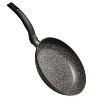 PFANNE Schwarz 37/20/5 cm TS1257 - Schwarz, Metall (20cm) - Tiross 