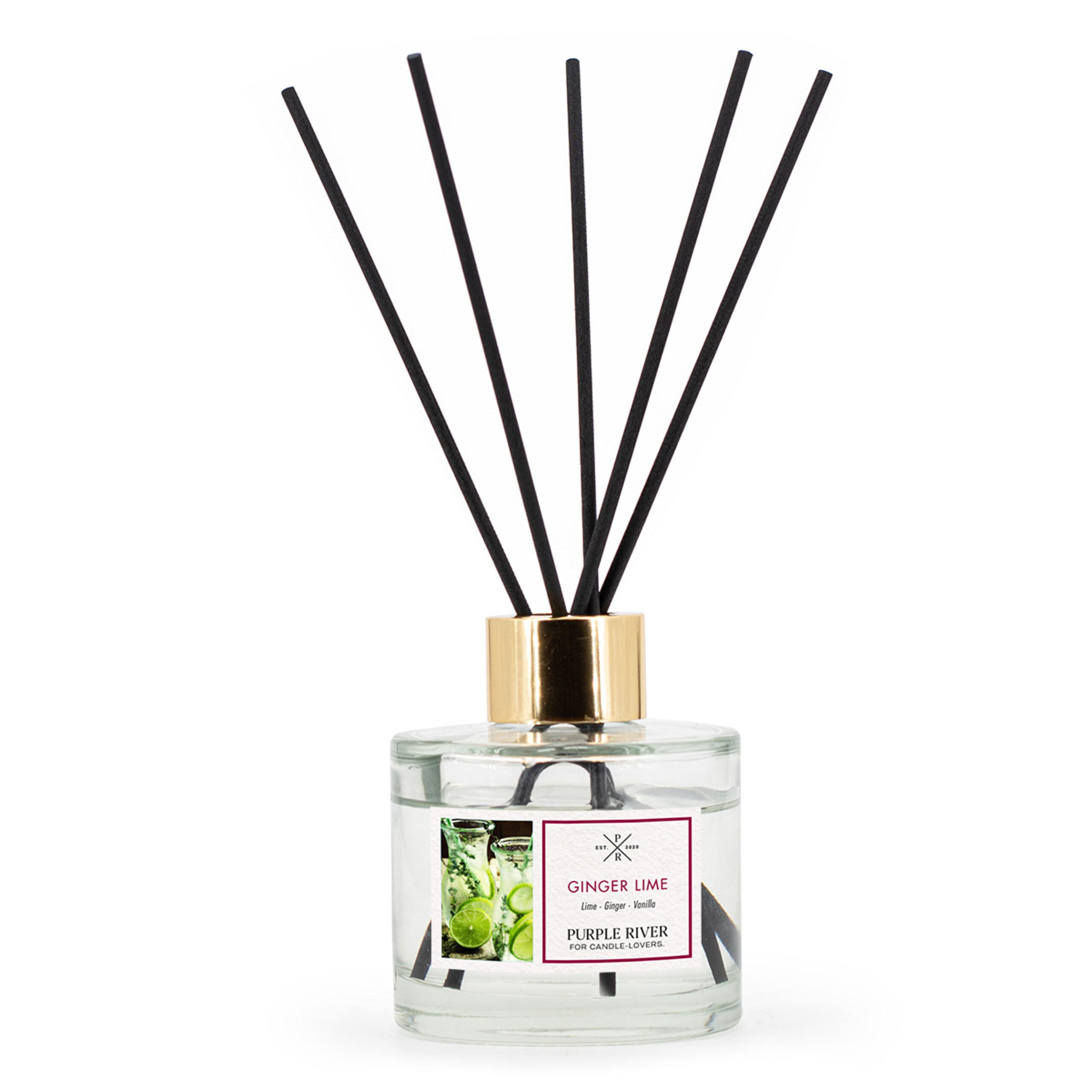 DIFÚZOR Purple River - biela, sklo (7/7/7cm)