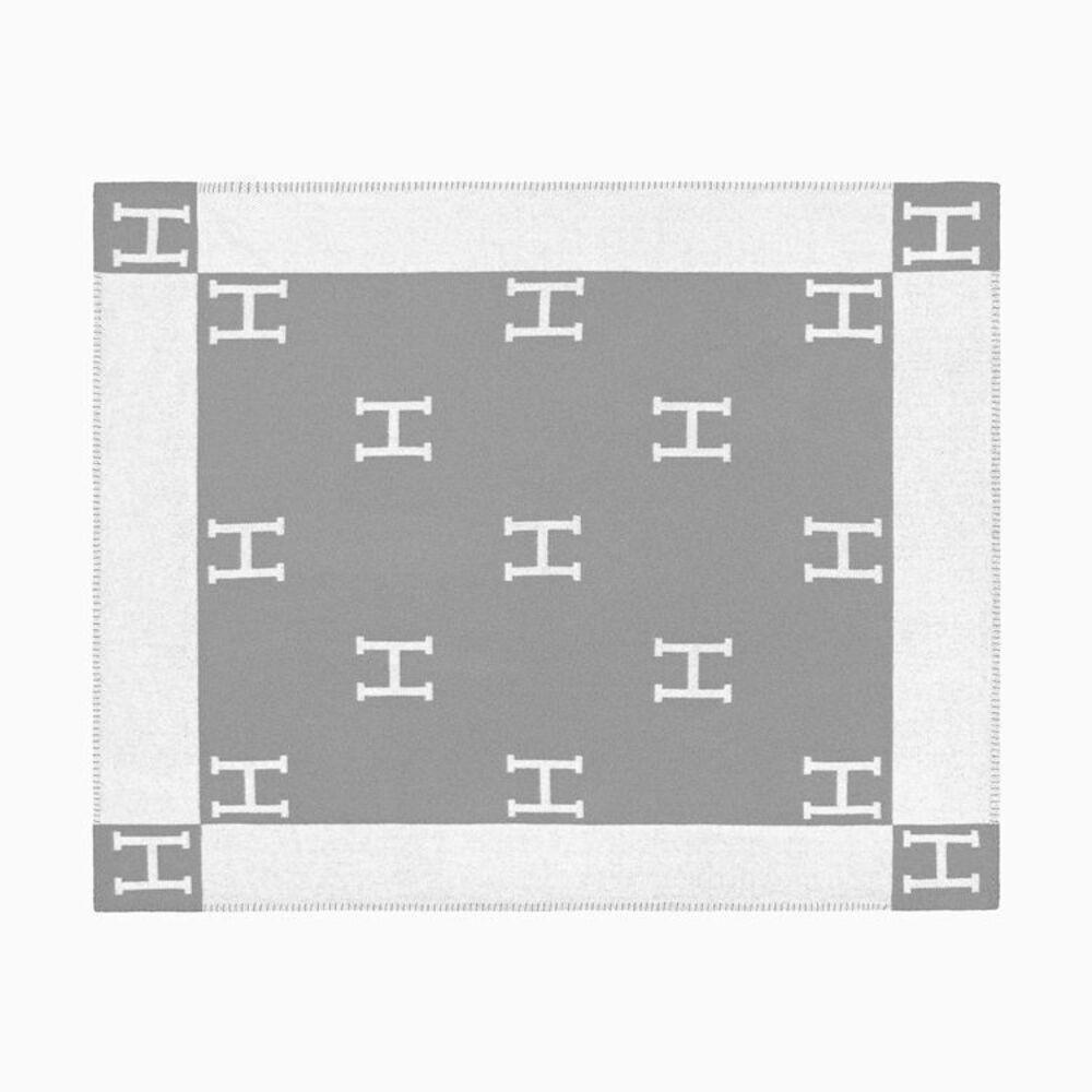 WOHNDECKE Double 175/140 cm - Grau, Textil (140/175cm)