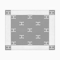 WOHNDECKE Double 175/140 cm - Grau, Textil (140/175cm)