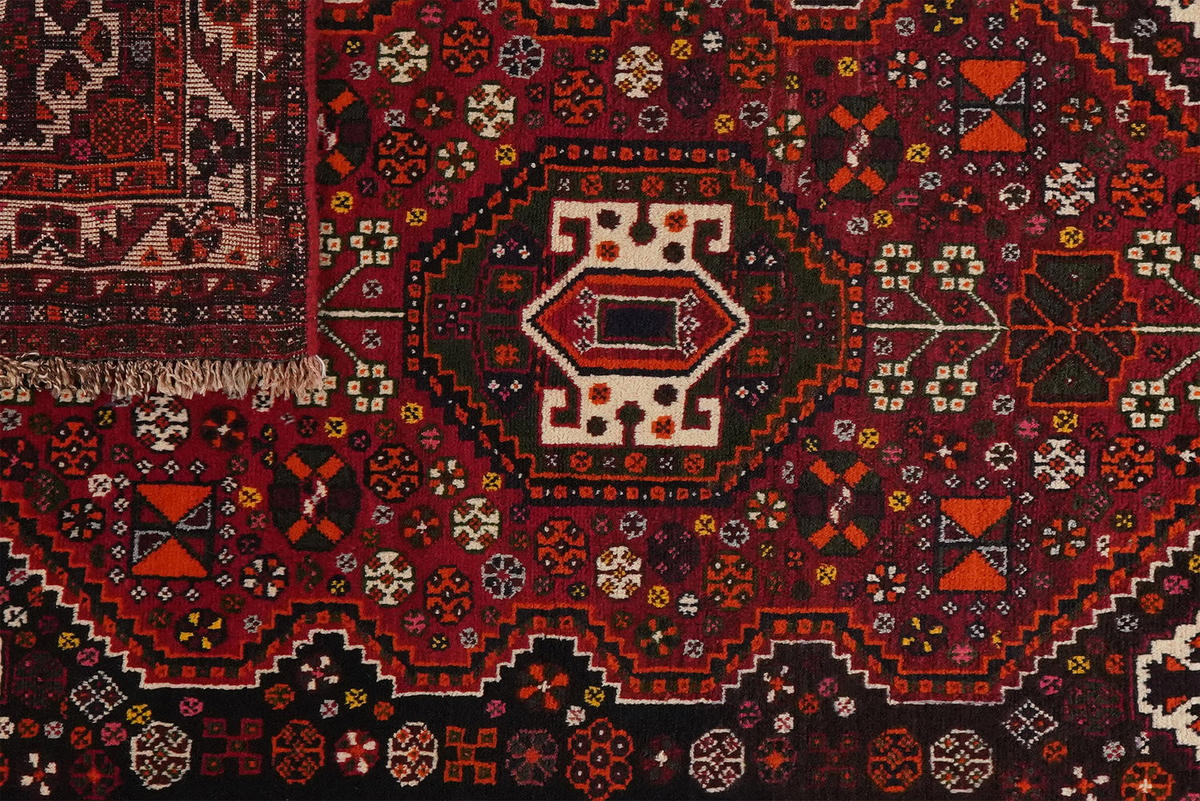TEPPICH Gashgai Rot 152/103 cm - Rot, Textil (103/152cm) - Looma